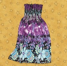 Retro Fairy Alt Multi Dress Floral Twee Frutiger Aero Alt Boho M Rave Y2K Artsy Slip Dress price
