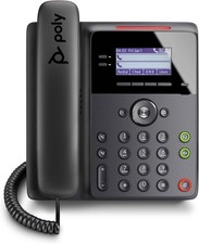 Poly Edge B30 IP Phone - Corded - Corded - Desktop, Wall Mountable - Black - VOIP Phone price