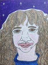 aceo original painting Acrylic And Coloured Pencils By et-munson Coloured Pencils price
