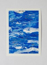 ACEO - Abstract - 2.5in x 3.5in - Colour Study #14 - Oil Pastel - Edition: 1/1 Pastel Paint price