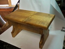 6" Handcrafted Wooden Step Stool, 6" high, Solid Top, Early American Stain Baby Step Stool price