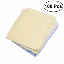 100pcs Microfiber Glasses Cleaning Cloth 5" x 5" Lens Mobile Phone Screen Care Mobile Phone Screen price