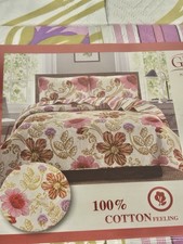 King Glory Home Floral Design Summer Selection Quilted Bedspread Set 3-Piece NWT Bedspread & Bedspread Set price
