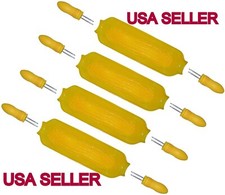 12 Piece Corn on the Cob Dishes Server Set 4 Trays W/8 Skewers Holder Chef Craft Dishes price
