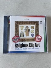Softkey Religious Clip Art CD ROM PC Windows Royalty Free Images Religious Software price