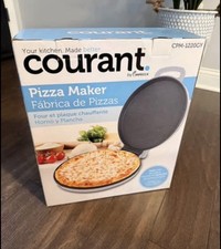 Courant 12 Inch Electronic Pizza Maker, multi function Oven and Griddle, Grey Pizza Makers price