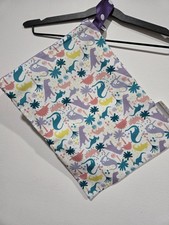 NEW! Itzy Ritzy Sealed Wet Bag With Adjustable Handle Darling Dinos Pink Purple Baby Wet Bag price