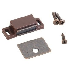Brown Kitchen Cabinet Door Single Magnetic Touch Latch & Plate Furniture Catch Kitchen Cabinet / Furniture price