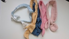 Cute Baby Girls Kid Pom Pom Pink Lace Bow Ribbon Elastic headband hair band , #5 Baby Hair Band price