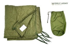 US Army Poncho Liner Woobie Quilted Blanket NEW Olive Drab With Stuff Sack USA Poncho price