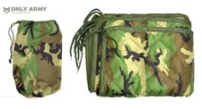 US Army Poncho Liner Woobie Quilted Blanket NEW Woodland Camo With Stuff Sack Poncho price