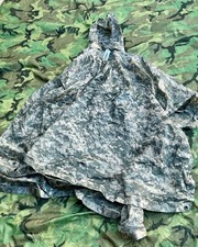 Army Military Surplus ACU UCP Wet Weather Rain Poncho Survival Shelter Cover GI Poncho price
