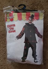 Carver The Clown Adult Men's XL Halloween Costume Men's Costume price