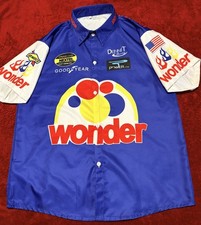NASCAR Ricky Bobby Shirt Men's Small Wonder Bread Talladega Nights Crew Racing Men's Costume price