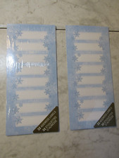 2 Pkgs Designer Collection Computer Address Winter Labels 32 In Each Package NEW Address & Label Software price