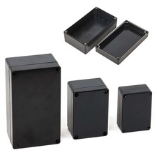 Plastic Project Box ABS IP65 Electrical Junction Box Enclosure Black Waterproof Project Box price