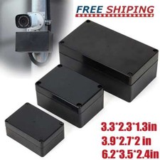 Waterproof Black Plastic Project Enclosure DIY Electrical Junction Box Dustproof Project Box price