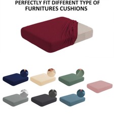 Jacquard Stretch Individual Sofa Seat Cushion Covers Couch Removable Protector Furniture Cushion Cover price