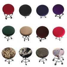 Bar Stool Cover Stretch Round Chair Cover Washable Chair Seat Cushion Slipcover Furniture Cushion Cover price