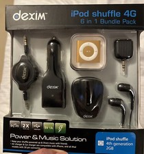 Apple iPod shuffle 4th Generation (2010) Orange (2GB) with DEXIM accessories! MP3 Player & iPod Accessories price