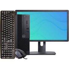 Dell Desktop Computer SFF 8GB RAM 500GB HDD 20in LCD Windows 11 Wi-Fi Desktop Computer price
