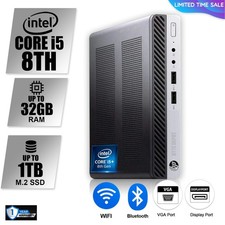HP Mini Desktop Computer PC i5 8TH/9TH,Up to 32GB RAM 1TB SSD,Windows 11,WiFi BT Desktop Computer price