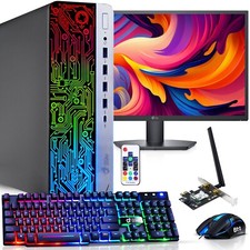 HP RGB G3 Desktop Computer i7 i5 32GB 2TB SSD HDD New 24" LED Built-in Wi-Fi Pro Desktop Computer price