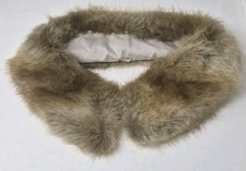 Light Brown Color Faux Fur Women's Scarf, Wrap, Neck Warmer, Collar Women's Neck Warmer price
