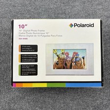 Polaroid 10" Digital Photo Frame Color Screen XSA-10169S Internal Storage 512MB Digital Photo Frames price