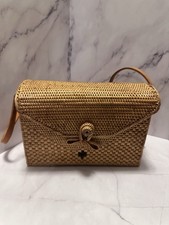 Amerii Aria Rectangle Tube Straw Crossbody Handbag Women's Beach Bag price