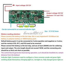 12V 3A 24W 36W Uninterruptible Power Supply Board 3S lithium Battery UPS Module Uninterruptible Power Supplies (UPS) price