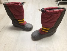 SOREL Cub Youth Kids Brown Maroon Insulated Waterproof Winter Snow Boots /US 6 Unisex Kids' Booties price