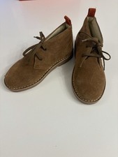 Kids Mini Boden Suede Chukka Desert Ankle Boots Tan Brown 31 Us 12 Unisex Kids' Booties price