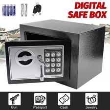 New Small Black Digital Electronic Safe Box Keypad Lock Home Office Hotel Gun Office Safe price