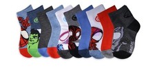 NWT! Spidey Amazing Friends Boys 10 Pairs Ankle Socks Disney Spiderman 2T-3T Boys' Socks Set price