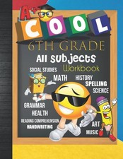 6th Grade All Subjects Workbook: 6 Homeschool All-In-One Curriculum... All Subjects price