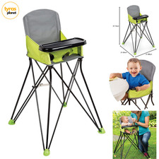 Bright Starts Portable/Outdoor Highchair Convenient Carry Summer Pop 'N Sit Portable High Chair price