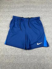 Nike Dri-FIT Kids Athletic Shorts XL Blue Boys' Capri Pants price