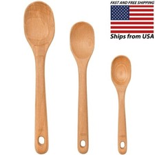 OXO Good Grips 3 Piece Kitchen Wooden Spoon Set - Large Comfortable Handle Kitchen Corner Set price