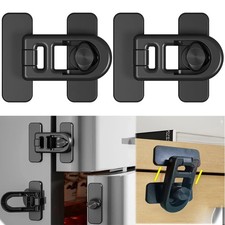 2× Child Proof Fridge Door Lock Refrigerator Freezer Latch for Kids Safety Baby Oven Lock price
