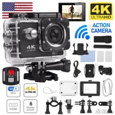 4K Action Camera Sport Video Waterproof Wifi 1080P HD Cam 170° Remote For Go Pro Action Cameras price