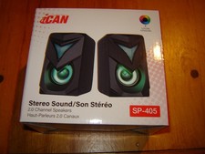 iCan 2.0 Channel Stereo Sound Speakers Computer Speakers price
