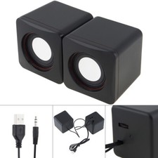Mini USB Power Wired Computer Speakers Stereo 3.5mm Jack For Desktop PC Laptop Computer Speakers price