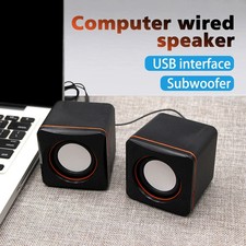Mini USB Power Wired Computer Speakers Stereo 3.5mm Jack For Desktop PC Laptop Computer Speakers price