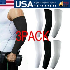 3 Pairs Cooling Arm Sleeves Cover UV Sun Protection Sports Outdoor For Men Women Women's Arm Sleeves price