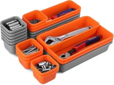 ValueMax 21PCS Interlocking Desk Drawer Organizer Set Stackable Storage Box Bins Office Drawer Unit price