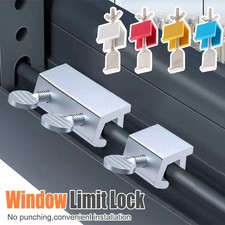 Adjustable Window Lock Cap Safety Lock Window Lock Stopper Sliding Sash Stopper Adjustable Window Lock price