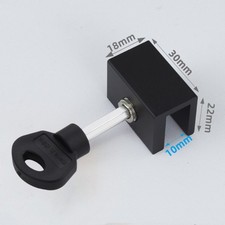 2Pcs Adjustable Window Lock Stoppers Security Window Lock with Key for 10mm Adjustable Window Lock price
