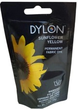 Sunflower Yellow DYLON "PERMANENT FABRIC DYE" 1.75 oz / 50g  Fabric Dye price
