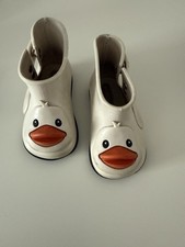 Mini Melissa White Duck Rain Boots Size US 5 Girls' Booties price